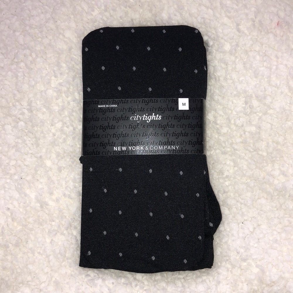 [M] NY&Co Polka Dot Tights